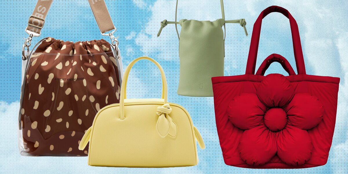 Клатч-овечка, «съедобная» сумка и шопер с цветком: 18 моделей на весну