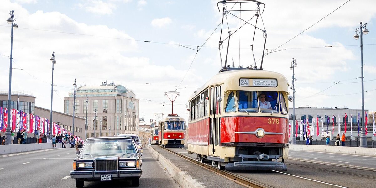 Куда сходить в Москве: 4 апреля в городе проведут парад трамваев