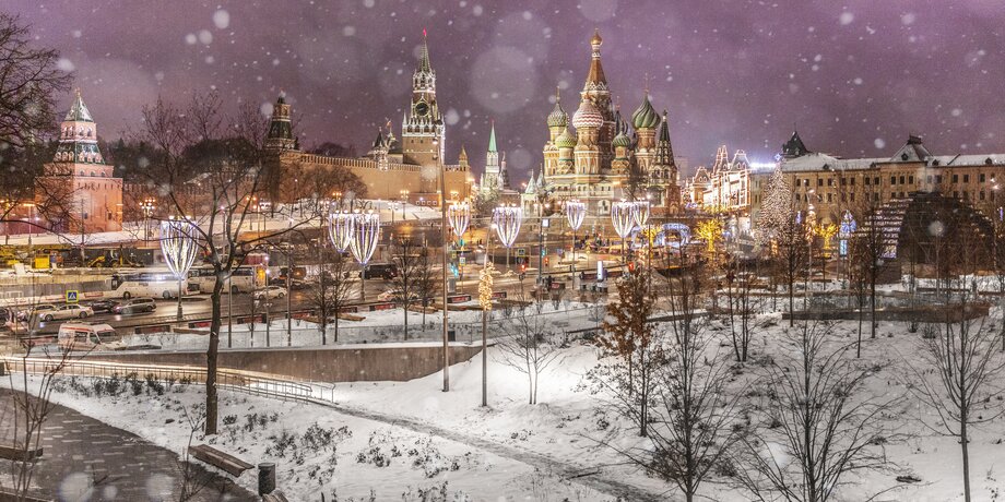 Где гулять в Новый год в Москве