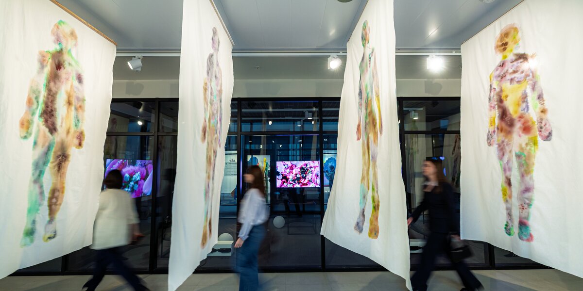 Как совриск может соседствовать с медициной? Об этом и новой выставке в Сколкове — в эфире «Сити»