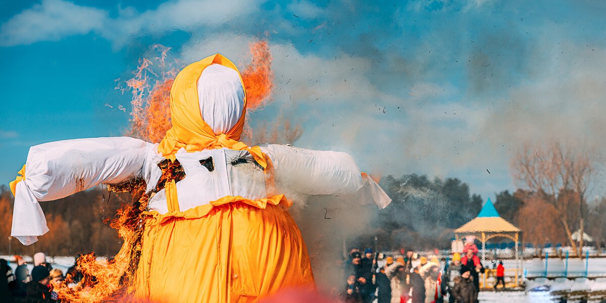 Гори ясно, чтобы не погасло! 5 мест, где будут сжигать чучело на Масленицу в Москве и Подмосковье