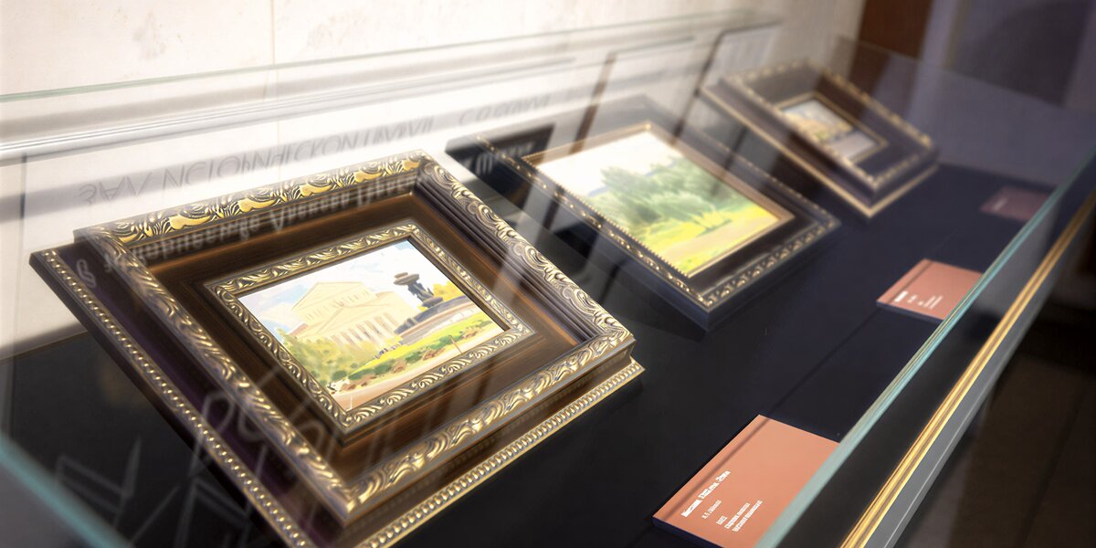 Новая выставка с работами художника-фронтовика открылась в Музее Победы