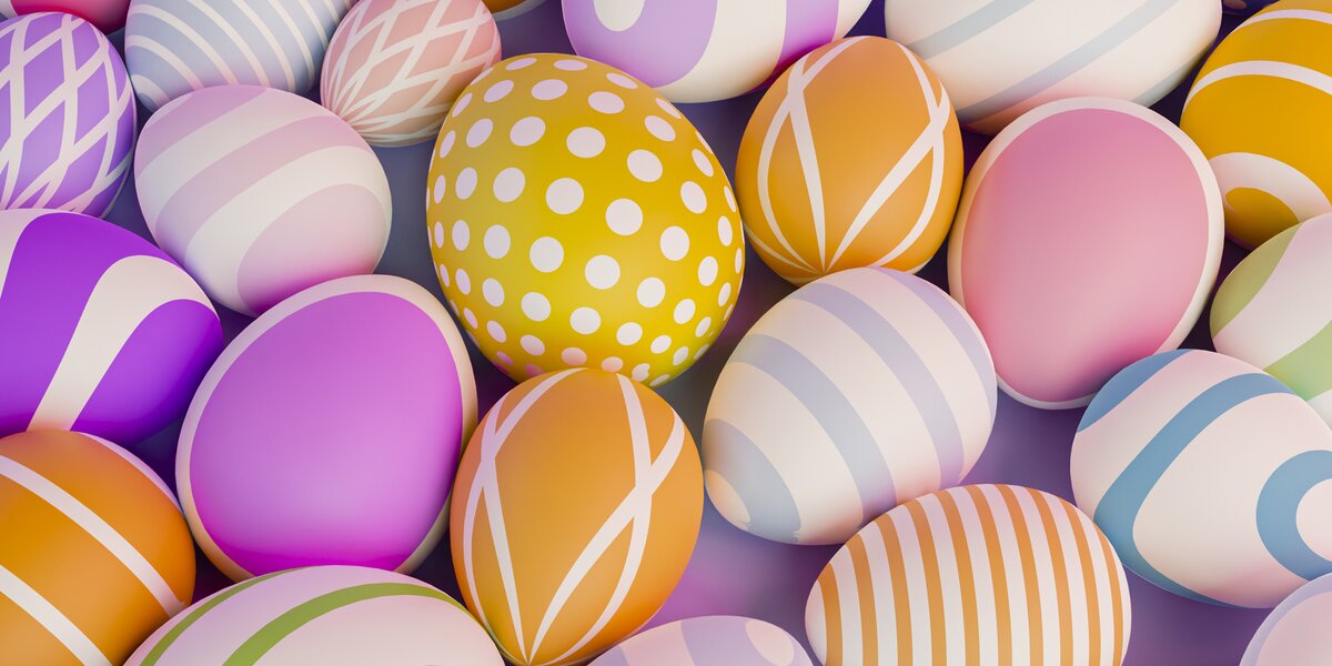 Пасха 2026: как покрасить яйца