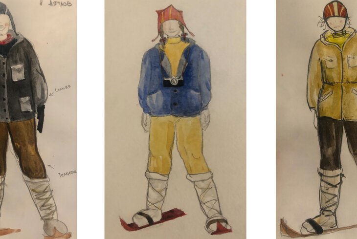 Как создавали стиль героев в сериале «Перевал Дятлова»: мудборды, винтаж, горящая одежда