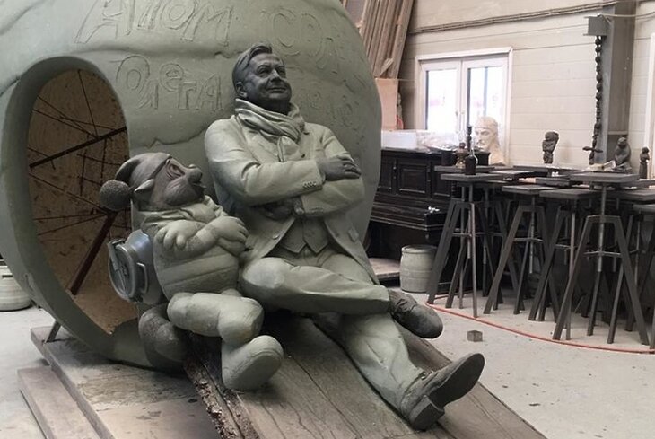 Скульптурную композицию, посвященную Олегу Табакову, установят в Москве