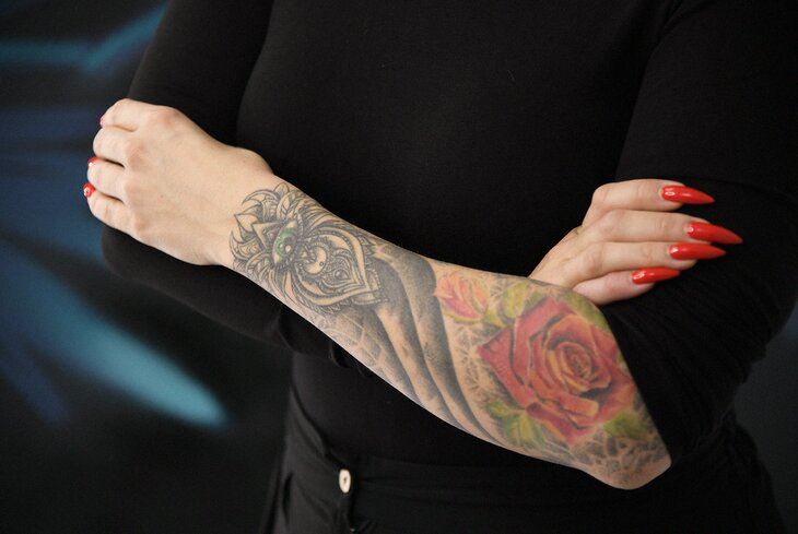 Нательные рисунки: татуировки стилиста по волосам Натальи Якубенко