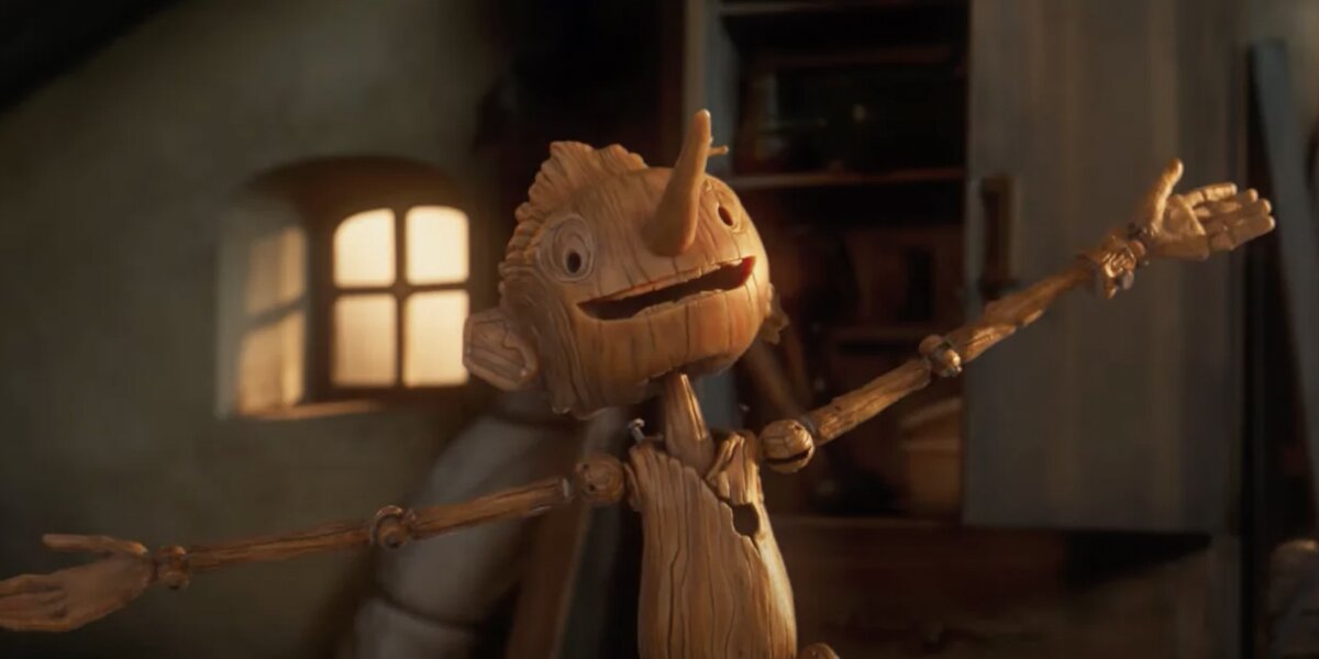 Деревянная кукла становится живым мальчиком в трейлере «Пиноккио» Гильермо дель Торо
