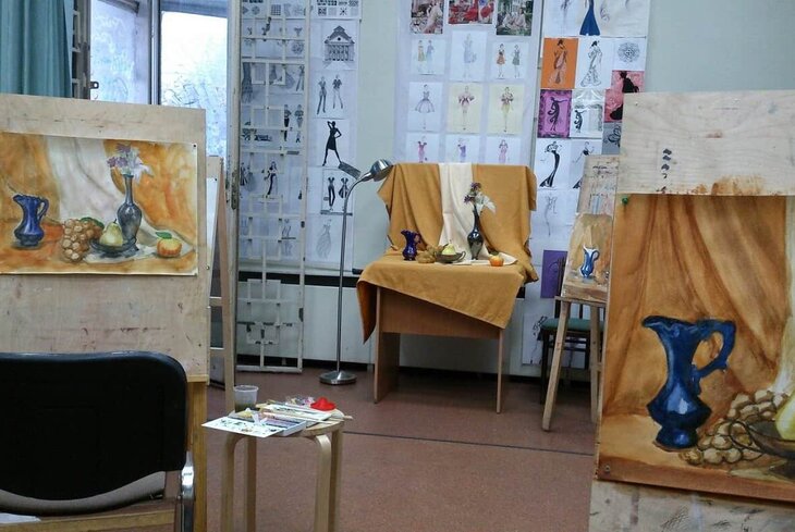 Студии рисования в Москве с занятиями для начинающих