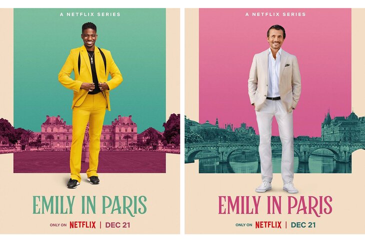 Посмотрите постеры с главными героями третьего сезона «Эмили в Париже»