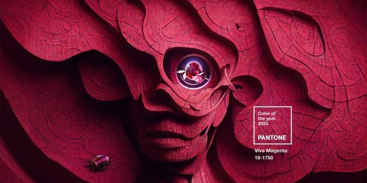 Pantone объявил цветом 2023 года карминовый красный