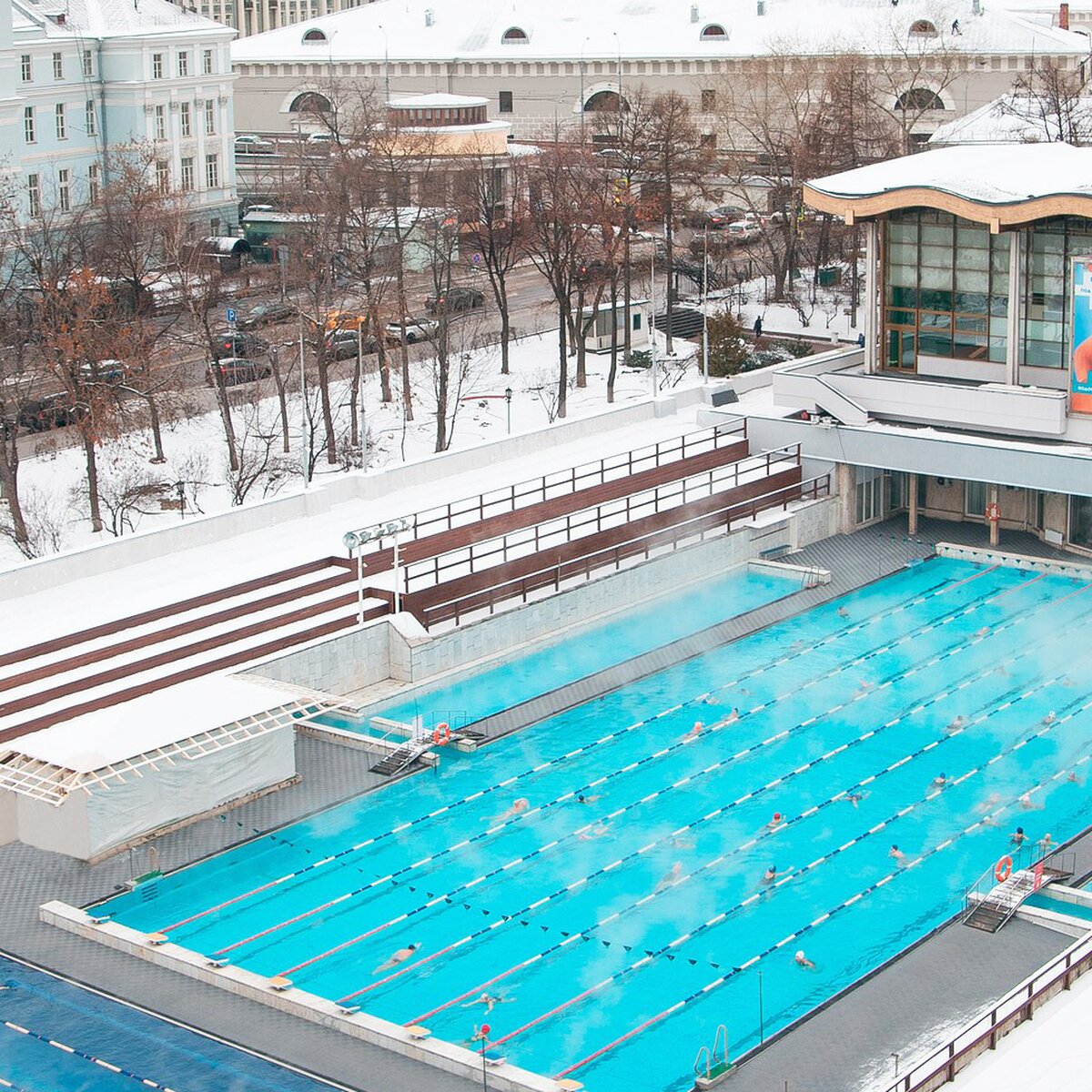 Открытые зимние бассейны в Москве: 4 лучших места – The City