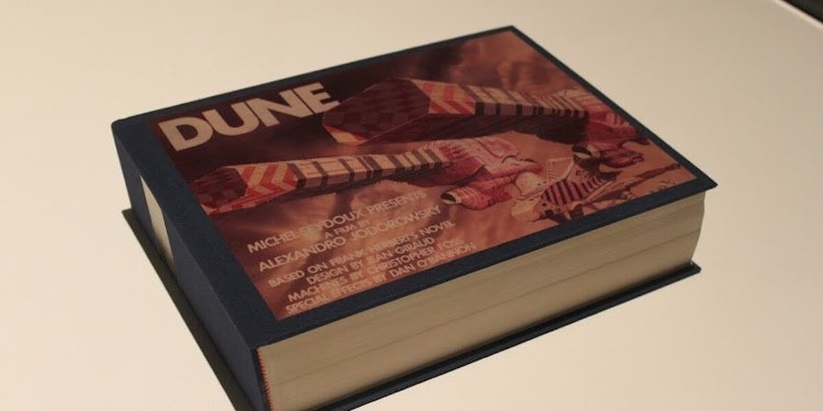 Книгу с раскадровками «Дюны» Ходоровски продали на аукционе за 3 миллиона долларов