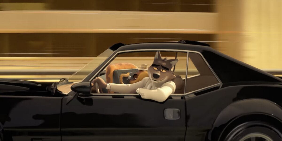 Волк устраивает погоню под песню Билли Айлиш в трейлере мультфильма «Плохие парни»