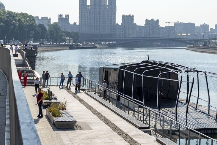 В Москве запустят два регулярных маршрута для новых электрических речных трамваев