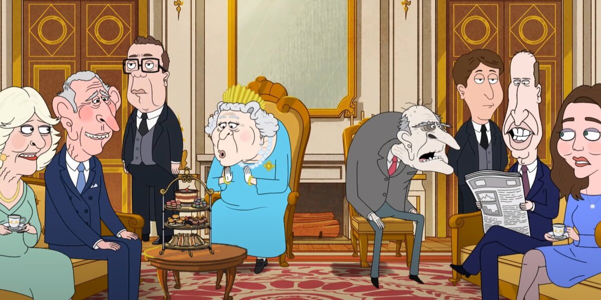 Вышел трейлер сатирического мультсериала о королевской семье от создателя «Гриффинов»