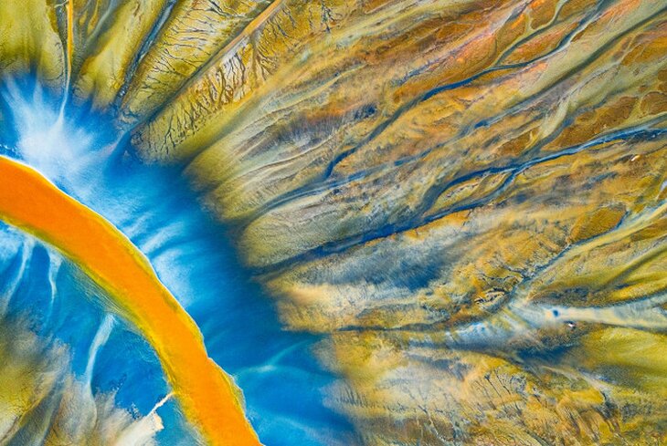 Ледники и извержение вулкана: победители фотоконкурса Drone Photo Awards 2021