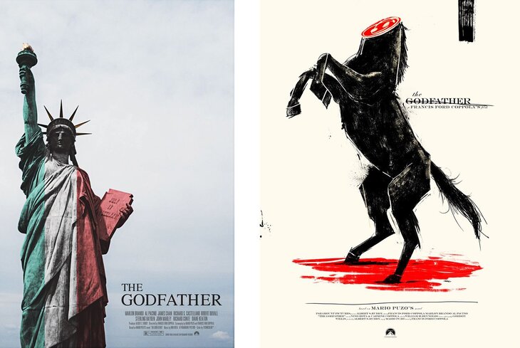 Режиссеру «Крестного отца» исполняется 83 года. Посмотрите необычные постеры трилогии