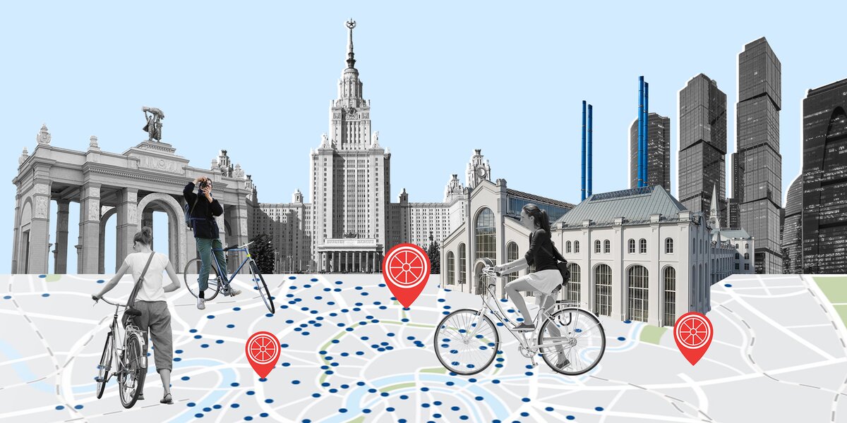Парки, набережные и центральные улицы: 6 веломаршрутов по Москве