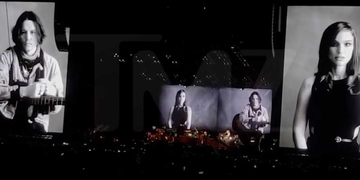 Пол Маккартни показал клип с Джонни Деппом на своем концерте