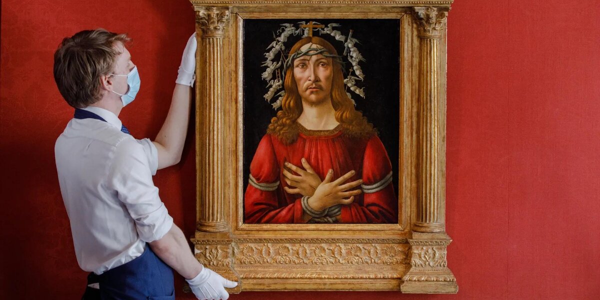 Под картиной Боттичелли за 40 миллионов долларов обнаружили набросок Мадонны с младенцем