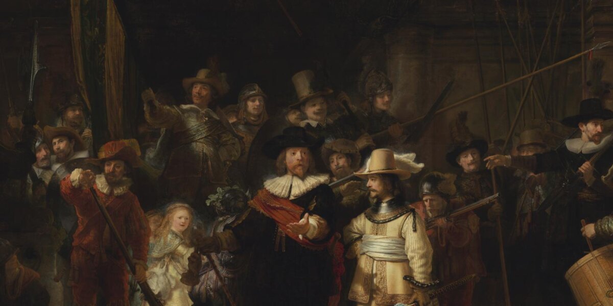 Рейксмузеум опубликовал детализированное фотоизображение «Ночного дозора» Рембрандта