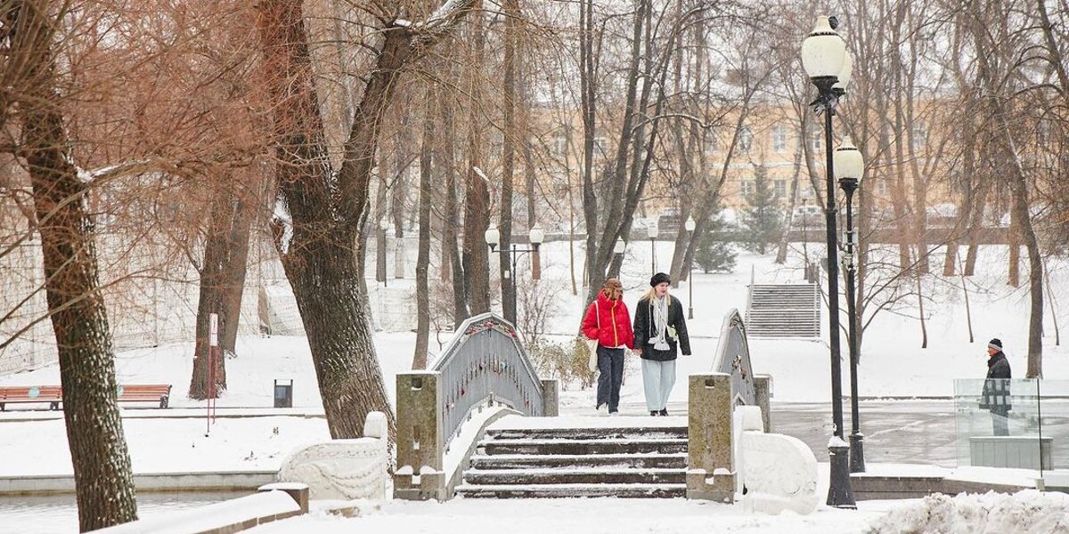 В Парке Горького установят гигантские снеговики и ледяные скульптуры