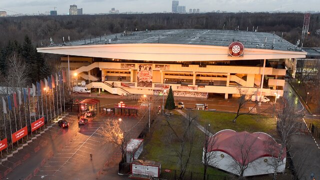 В «Сокольниках» реконструируют ледовый дворец
