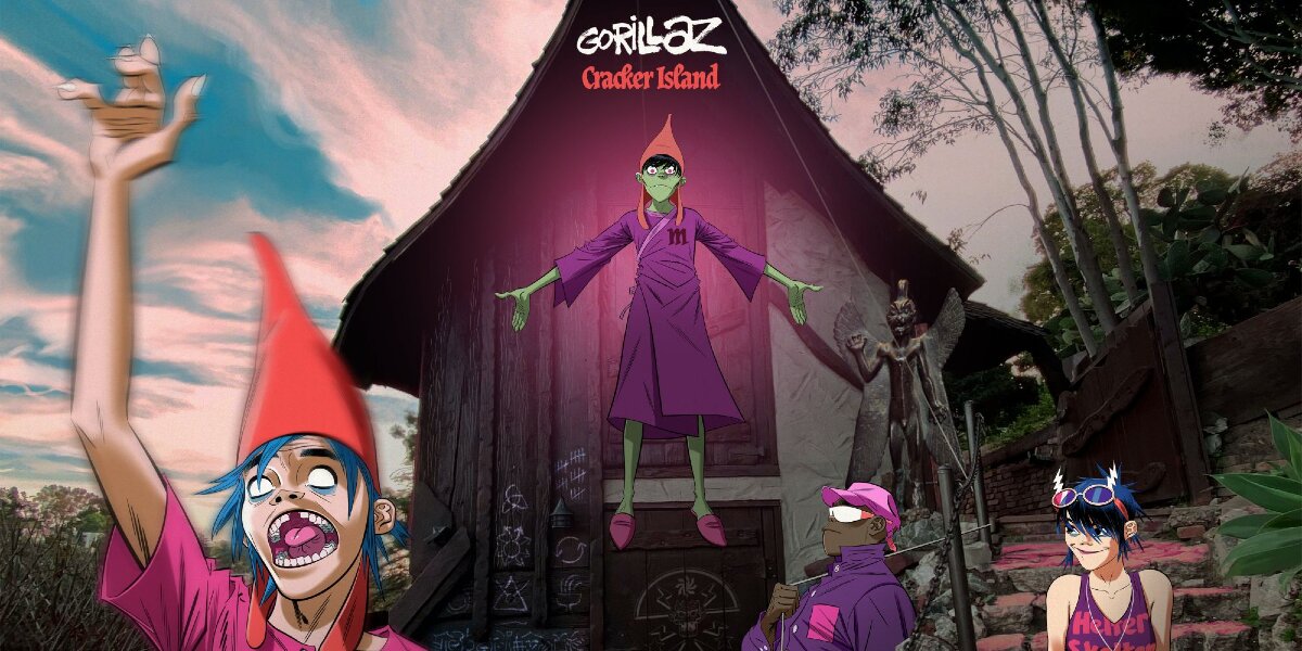 Gorillaz анонсировали новый альбом Cracker Island и выпустили трек New Gold