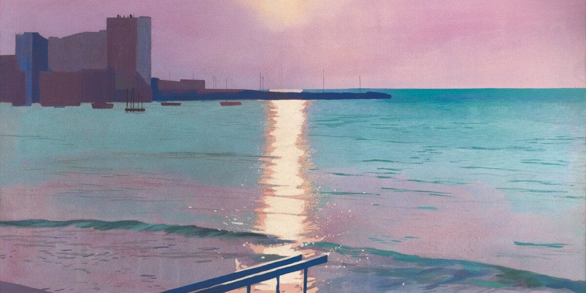 Картину Дэвида Хокни «Раннее утро, Сент-Максим» впервые за 30 лет выставят на аукцион