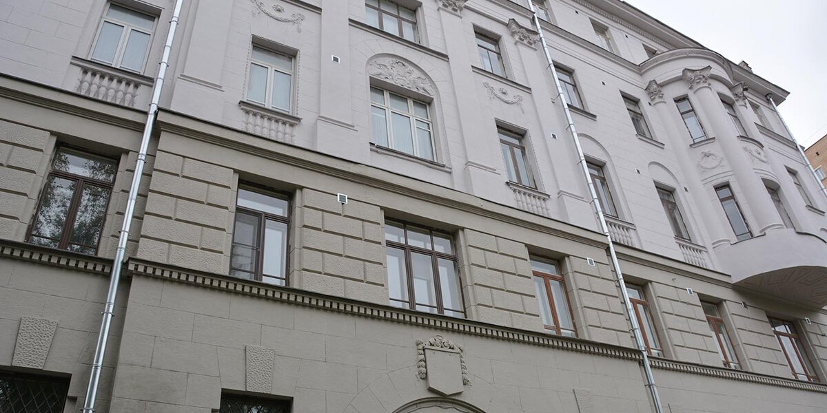 В Гагаринском переулке отремонтировали доходный дом Ольги Гартман