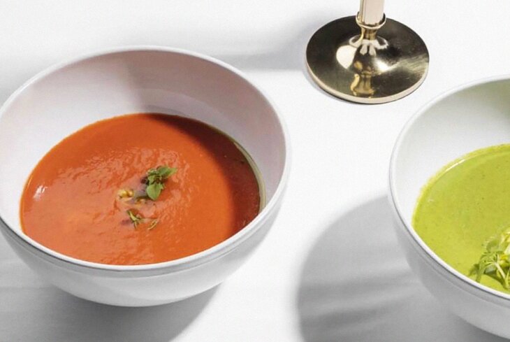 6 томатных супов из московских ресторанов