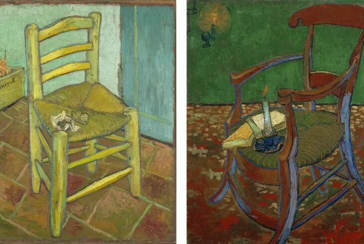 Выяснилось, почему картины Ван Гога «пустой стул» никогда не показывались вместе