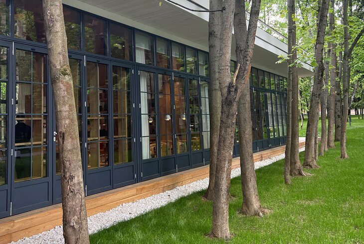 Рецензия на ресторан в городке писателей Переделкино — «Библиотека»