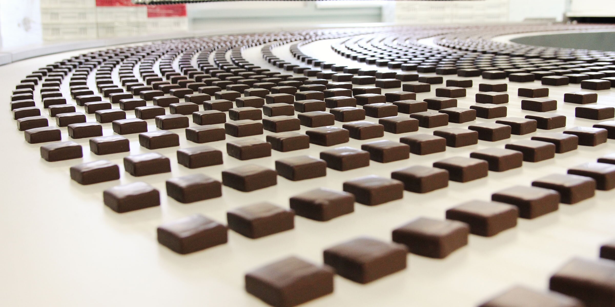 Новосибирская шоколадная фабрика конвейер