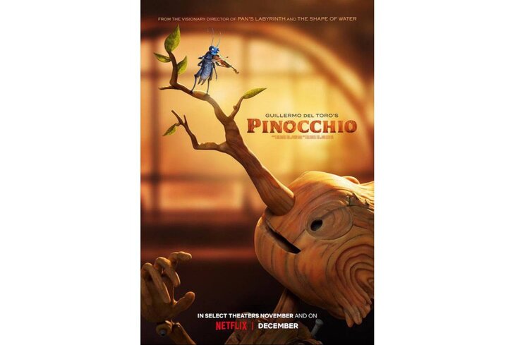 Посмотрите тизер и постер мультфильма «Пиноккио» Гильермо дель Торо