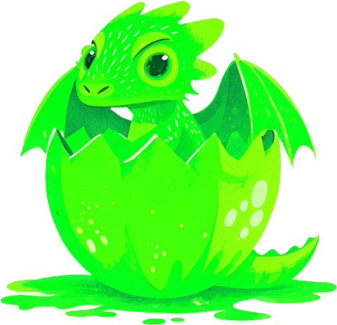 Иллюстрация: сказочный персонаж Змей Горыныч как символ кино 2020-х